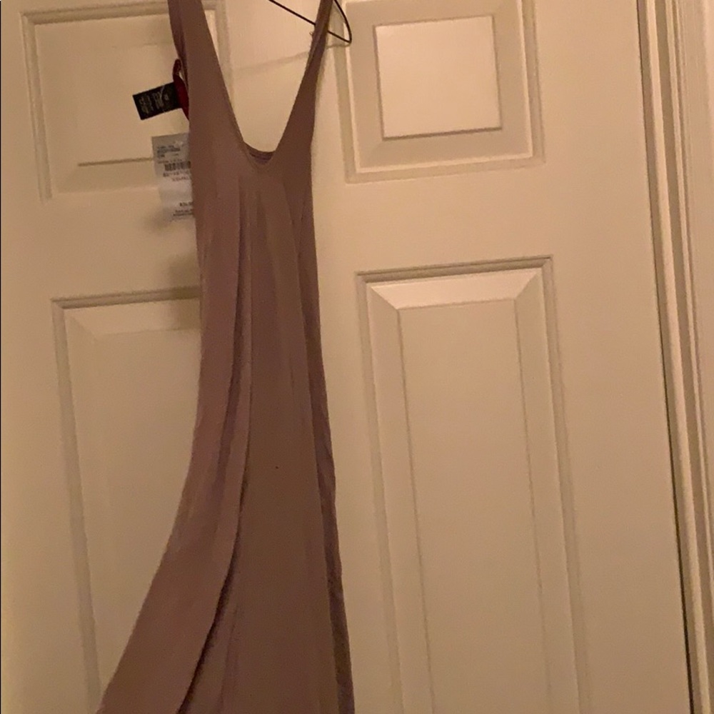 Taupe dress